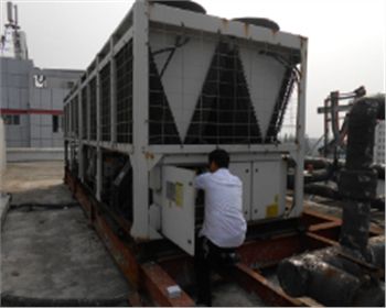 成都中央空調(diào)清洗工廠實裝成功案例